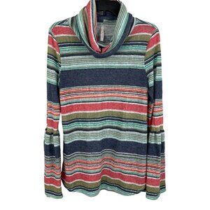 Vintage My Story Women Long Bell Sleeve Pullover Sweater Size S